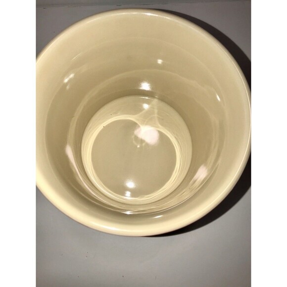 New Le Creuset Kitchen Utensil Holder Crock 2.3L Cerise Stoneware Large 2-3/4 qt - Picture 3 of 5